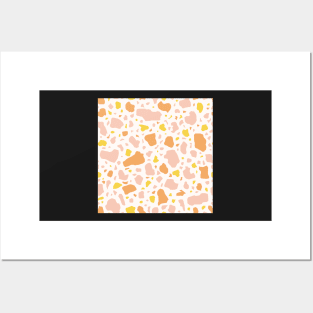 Terrazzo in Sherbet Posters and Art